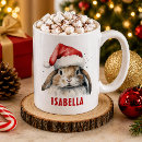 Recherche de lapin de chocolat tasses Aquarelle