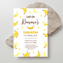 Recherche de banane invitations Allons y bananes