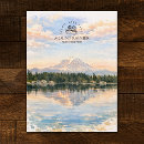 Recherche de mont rainier vœux cartes Aquarelle