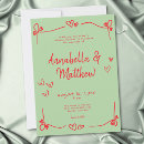 Recherche de rouge vert invitations Pour tous