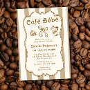 Recherche de café thé invitations Mother to be