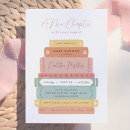 Recherche de amoureux des livres invitations Future maman