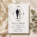 Recherche de historiques invitations Noir et blanc