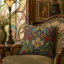 Recherche de paons coussins Floral