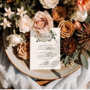 Recherche de floral menu mariage menus Pour eux
