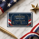 Zoek naar veteranen visitekaartjes Patriottisch