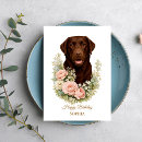 Recherche de illustration de chien vœux cartes Labrador