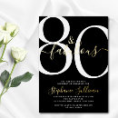 Recherche de quatre vingtième anniversaire invitations Pour elle