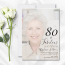 Recherche de quatre vingts invitations 80 ans