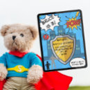 Recherche de superhero anniversaire invitations Bleu