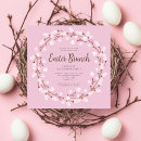 Recherche de déjeuner de pâques invitations Aquarelle