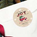Recherche de joie de noël autocollants Moderne