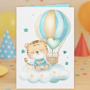 Recherche de montgolfière anniversaire cartes Aquarelle