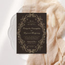 Recherche de baroque mariage invitations Cadre baroque orné