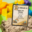 Recherche de véhicule de construction invitations Garçon