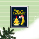 Zoek naar grappige bananen kunst Kerstboom