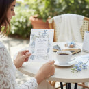 Recherche de something blue bridal shower invitations Floral