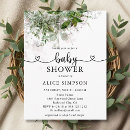 Recherche de baby shower invitations Chic boho