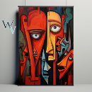 Recherche de visage coloré posters Visages