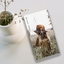 Recherche de taille de portefeuille cartes visite Photographe