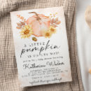 Recherche de peu de citrouille invitations Floral