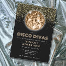 Recherche de partie disco invitations Noir