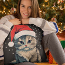 Recherche de christmas cat coussins Amoureux des chats