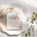 Recherche de palette neutre invitations Floral