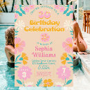 Recherche de peach anniversaire invitations Boho