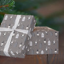 Recherche de maisons de noël papier cadeau Minimaliste