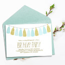 Recherche de tassel invitations Parties scintillant