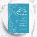 Recherche de aqua blue invitations Pour elle