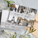 Recherche de photo collage save the dates Moderne
