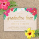 Recherche de luau graduation invitations Floral