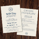 Recherche de de croisière invitations Bleu marine