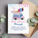 Recherche de vanille invitations Cône de crème glacée