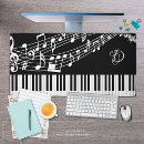 Recherche de piano électronique Notes de musique