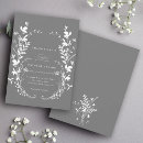 Recherche de grey invitations Monogramme