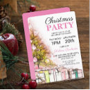 Recherche de rose noël invitations Entreprise