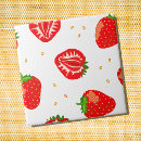 Recherche de fraises rouges carreaux Motif