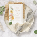 Recherche de orange et jaune invitations Boho