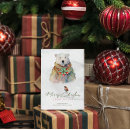 Recherche de ours de noël invitations Élégant