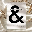 Recherche de ampersand invitations Simple
