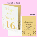 Recherche de 16ème anniversaire cartes Élégant