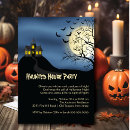 Recherche de haunted house halloween invitations Adulte