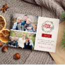 Recherche de carte de noël classique cartes postales Deux photos