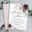 Recherche de couleur prune invitations Pour elle