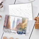 Recherche de aquarelle new york cartes postales Vintage