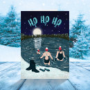 Zoek naar zwemmen kaarten Kerstmis