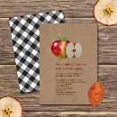 Zoek naar apple babyshower uitnodigingen Herfst baby shower